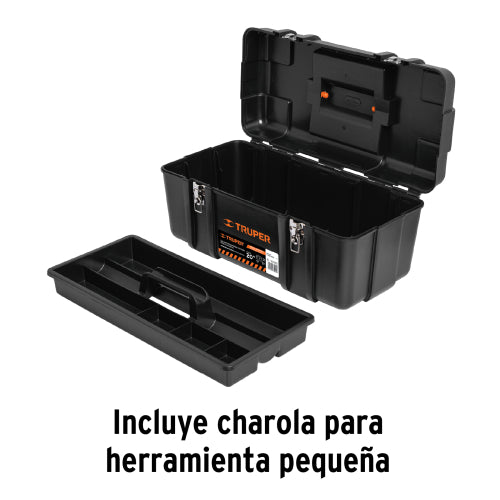 Caja para herramienta de 20" industrial, broches metálicos