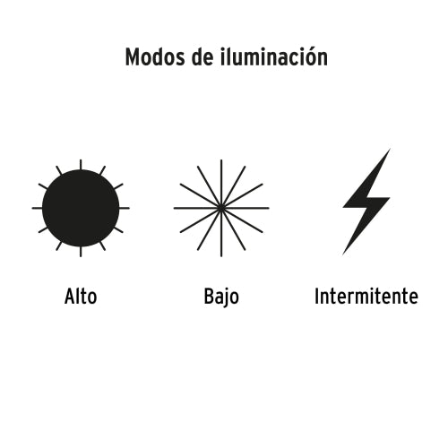 Linterna LED de minero 800 lm, de 4 pilas AA, TRUPER EXPERT
