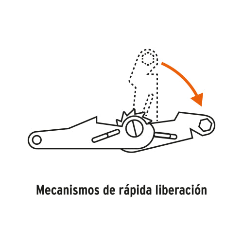 Sujetador con ratchet, carga máxima 6000 kg, Truper