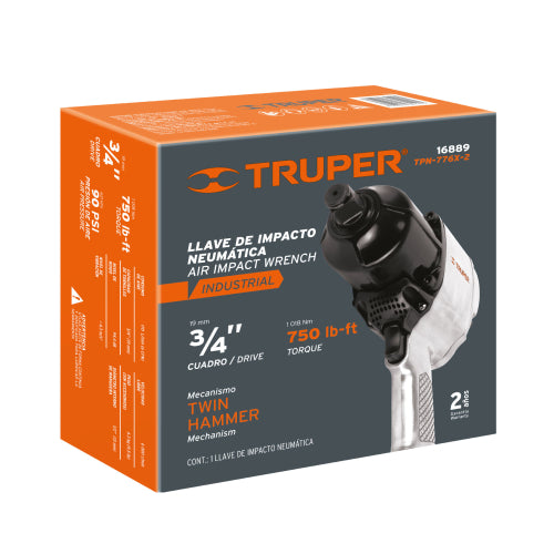 Llave (pistola) de impacto industriales, Truper