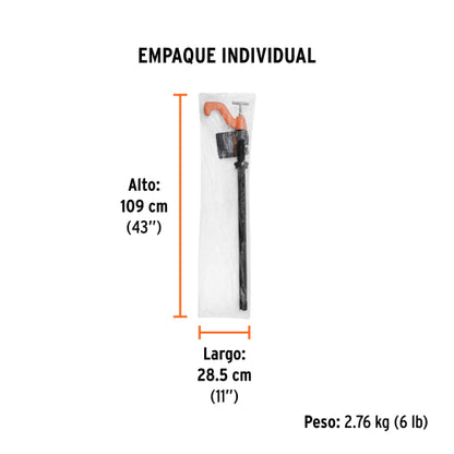 Bomba extractora de solventes con manija tipo "T", Truper