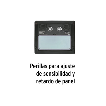 Máscara electrónica de oscurecimiento automático semiprofesional, PRETUL