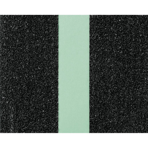 Cinta antideslizante negra/fotoluminiscente, con abrasivo