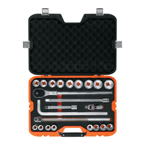 Juego de 23 herramientas cuadro 3/4" std para mecánico
