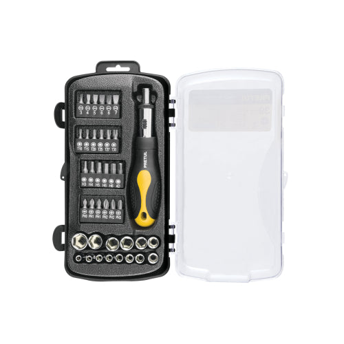 Juego de 39 herramientas 1/4" para mecánico, Pretul