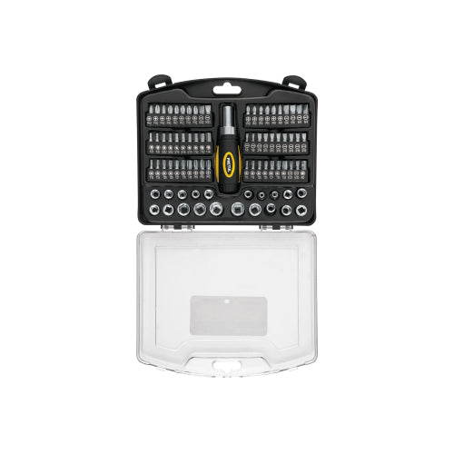 Juego de 81 herramientas 1/4" para mecánico, Pretul