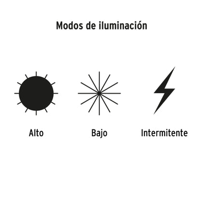 Linterna LED de minero 800 lm, de 4 pilas AA, TRUPER EXPERT