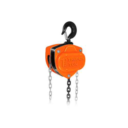 Tecle de cadena de 1-1/2 ton, Truper