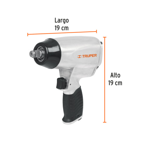 Llave (pistola) de impacto 1/2", TRUPER
