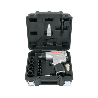 Kit de llave de impacto 1/2", Truper