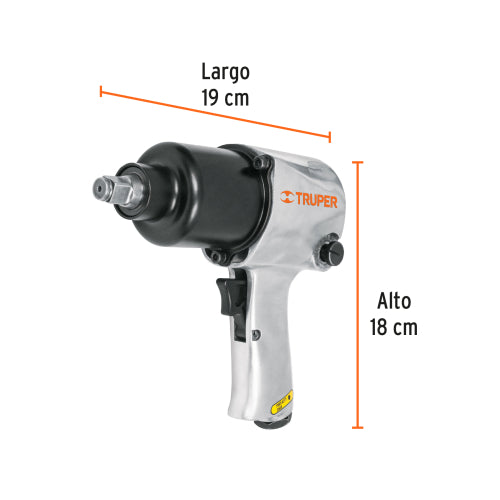 Llave (pistola) de impacto industrial, Truper